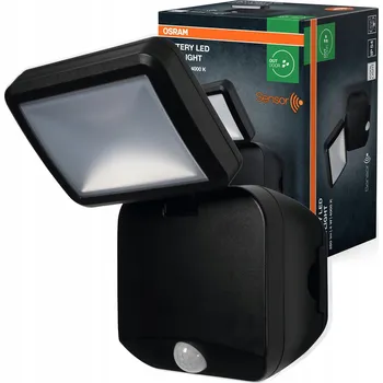 LED reflektor 4W černý s pohybovým senzorem IP54 Osram