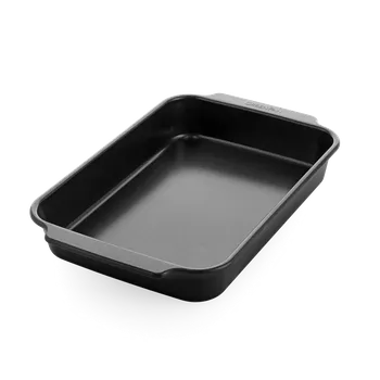 Plech na pečení GreenPan Hluboký plech na pečení s nepřilnavým povrchem, Bistro, 33 × 23 cm, černá CC007772-001