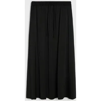 Dámská sukně Sinsay - Jednobarevná midi sukně - černá - 300GZ-99X - 300GZ-99X-XXL