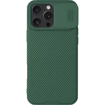 Pouzdro na mobilní telefon Pouzdro Nillkin CamShield Pro iPhone 16 Pro Max (zelené)