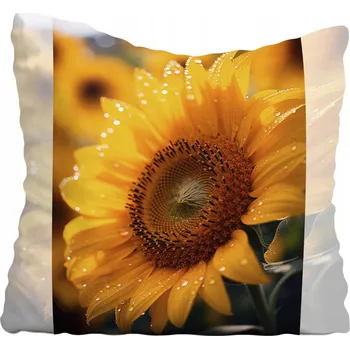 Polštář Povlak na polštář s květinami 40x40 cm