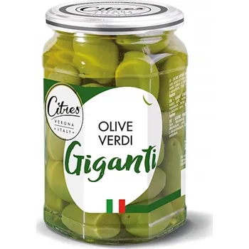 oliva Zelené olivy celé verdi giganti - Citres 540 g