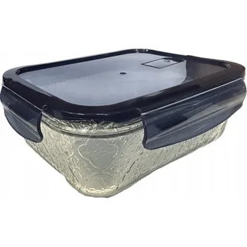 Dóza na potraviny Skleněná dóza na potraviny Smukee s víkem, 1000 ml