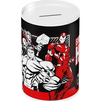 Pokladnička Kovová kasička Avengers 15 x 10 cm 506001