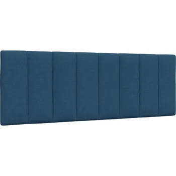 Polštář vidaXL Polštář na čelo postele Hanko 120 cm textil [4019158] Barva: Modrá