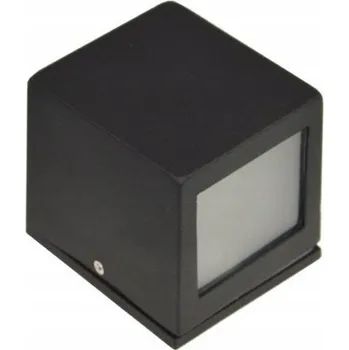 LED fasádní svítidlo Double 2*5W 4000K černé IP54
