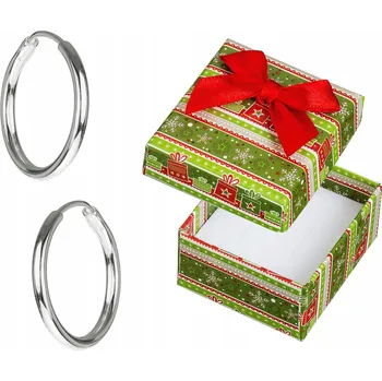 Náušnice Stříbrné Náušnice Závěsná kolečka Kolečka 10 mm Malá dámská kola Stříbro 925