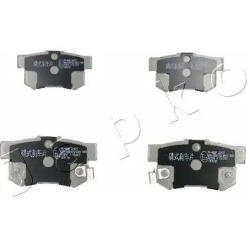 Brzdová destička Sada brzdových destiček, kotoučová brzda JAPKO 51405