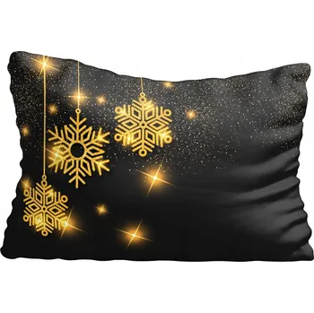 Povlak na polštářek Povlak na polštář s vánočním motivem, hvězda, 30x80 cm