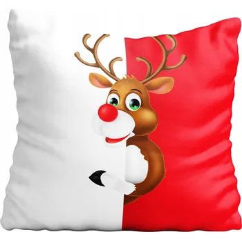 Povlak na polštářek Povlak na polštář s vánočním motivem, hvězda, 65x65 cm