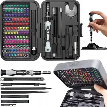 Šroubovák SADA PRECÍZNÍCH ŠROUBOVÁKŮ A BITŮ TORX 132 DÍLŮ