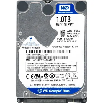 Interní pevný disk Pevný disk Western Digital WD Blue Scorpio Blue 1TB SATA II 2,5"