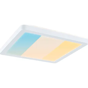 PAULMANN LED Panel Atria Shine IP44 hranaté 190x190mm 8W 3000 - 6500K bílá