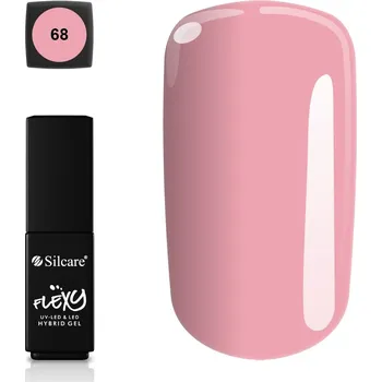 Přípravek na nehty Hybridní lak Flexy 68 4,5g růžový na nehty bez TPO, UV