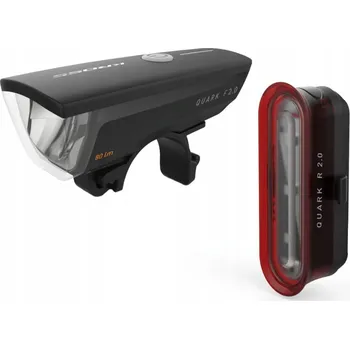 Cyklosvítilna Osvětlení na kolo Kross Quark Set 2.0 80 lm USB