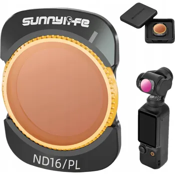 Šedý filtr s polarizací ND16/PL pro DJI OSMO POCKET 3 Magnetický + Pouzdro