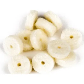 Fender White Strap Button Felt Washers + prodloužená záruka 3 roky