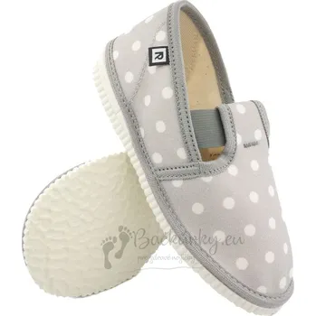 Chlapecké bačkory Dětské pantofle RAK 943022 - Šedá tečka - vel. 33