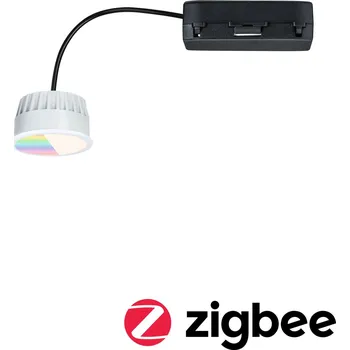 Svítidlo PAULMANN LED Modul vestavné svítidlo RGBW Coin 50mm Coin 6W 230V stmívatelné 2200 - 6500K satén - PAULMANN P 92452