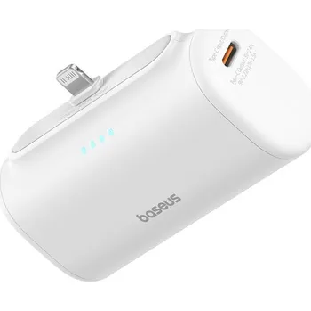 Powerbanka Powerbanka OS-Baseus Compact IP 5000 mAh 20 W (bílá)