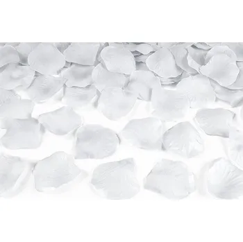 Obraz Okvětní lístky růží PartyDeco Classic PLRD500-018 stříbrné, 500 ks