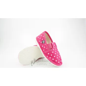 Chlapecké bačkory Dětské pantofle RAK 943022 - Růžová tečka - vel. 36