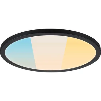 PAULMANN LED Panel Atria Shine IP44 kruhové 298mm 14,8W 3000 - 6500K černá