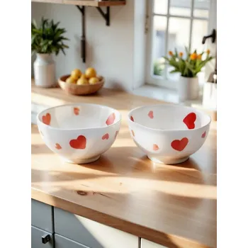 Sinsay - Sada 2&nbsp;misek - bílá - 058DR-00X - 058DR-00X-ONE-2