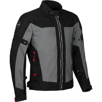 Moto oblečení Bunda PSí VENTO pánská černá/šedá 60