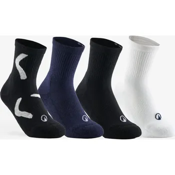 Pánské ponožky ARTENGO Dětské vysoké tenisové ponožky RS300 4 páry 31/34