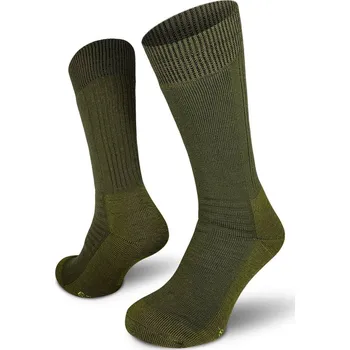 Pánské ponožky Armáda ČR Ponožky zimní TERMO vz.2000 AČR vyšší ZELENÉ Velikost: 22-23