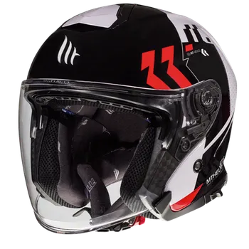 Helma na motorku Přilba MT THUNDER 3 SV JET VENUS GLOSS RED XS (53-54)