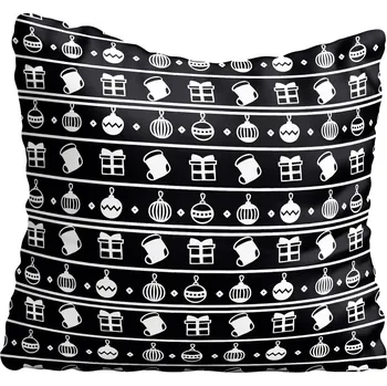 Polštář Povlak na polštář s vánočním motivem, hvězda 50x50 cm