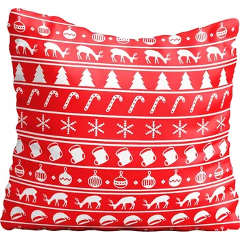Povlak na polštářek Povlak na polštář s vánočním motivem, hvězda, 80x80 cm