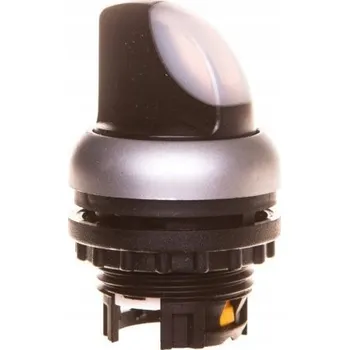 vypínač Eaton Moeller M22, podsvícený přepínač, bílý, s otočným knoflíkem