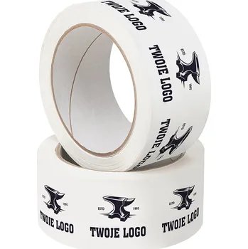 Lepicí páska 36x Balicí páska PVC SOLVENT s potiskem vašeho loga 50 mm x 60 m - 1 barva