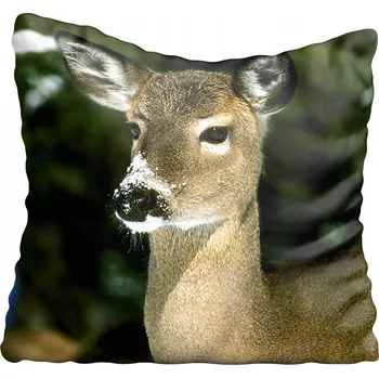 Povlak na polštářek Dekorační povlak na polštář s motivem jelena 45x45 cm