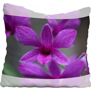 Polštář Povlak na polštář s květinami 40x40 cm