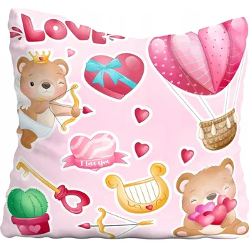 Polštář Povlak na polštář LOVE 20x20 cm