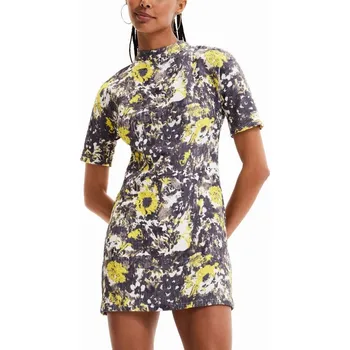 Dámské šaty Desigual šaty do práce, klasické mini, velikost XS