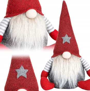 Vánoční dekorace Vánoční ozdoba GNÓM Santa Mikuláš Z3