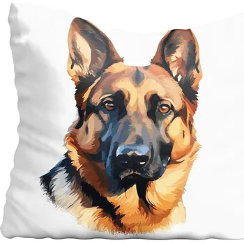 Povlak na polštářek Dekorační povlak na polštář s motivem psa 45x45 cm