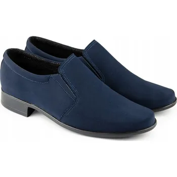 Chlapecké tenisky Chlapecké k prvnímu svatému přijímání boty tmavě modré KBC-017 - 33