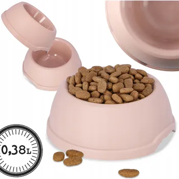 Miska pro psa Jedna plastová miska Barry King béžová 0,38 l