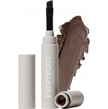 Tužka na obočí EVERYBODY LONDON Pomáda na obočí s štětečkem 2v1 Tmavě Hnědá