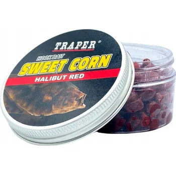 Návnadová surovina Sladká kukuřice Sweet Corn Traper 70g Halibut Red