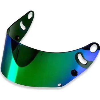 Arai CK-6 2D plexisklo tear-off ready zrcadlové green - Zrcadlová