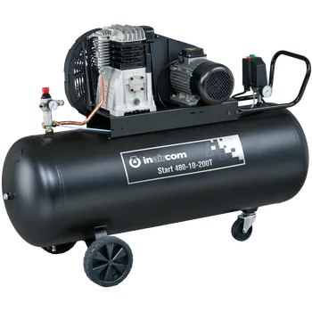 Kompresor Start 480-10-200T - Pojízdný pístový kompresor START 3 kW