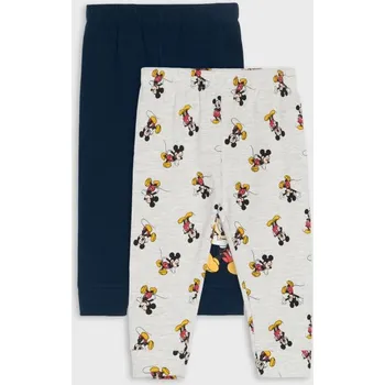 Sinsay - 2 balení bavlněných legín Mickey Mouse - námořnická modrá - 102IJ-59X - 102IJ-59X-74