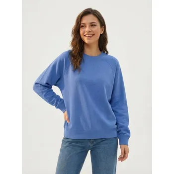 Dámská mikina Sinsay - Mikina s kulatým výstřihem - modrá - 008GZ-55X - 008GZ-55X-XS-1